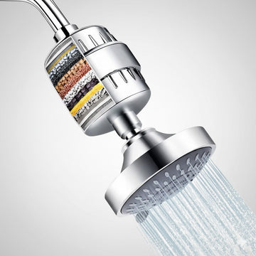 Filtro de Ducha 20 Etapas | Agua Pura para Piel y Cabello